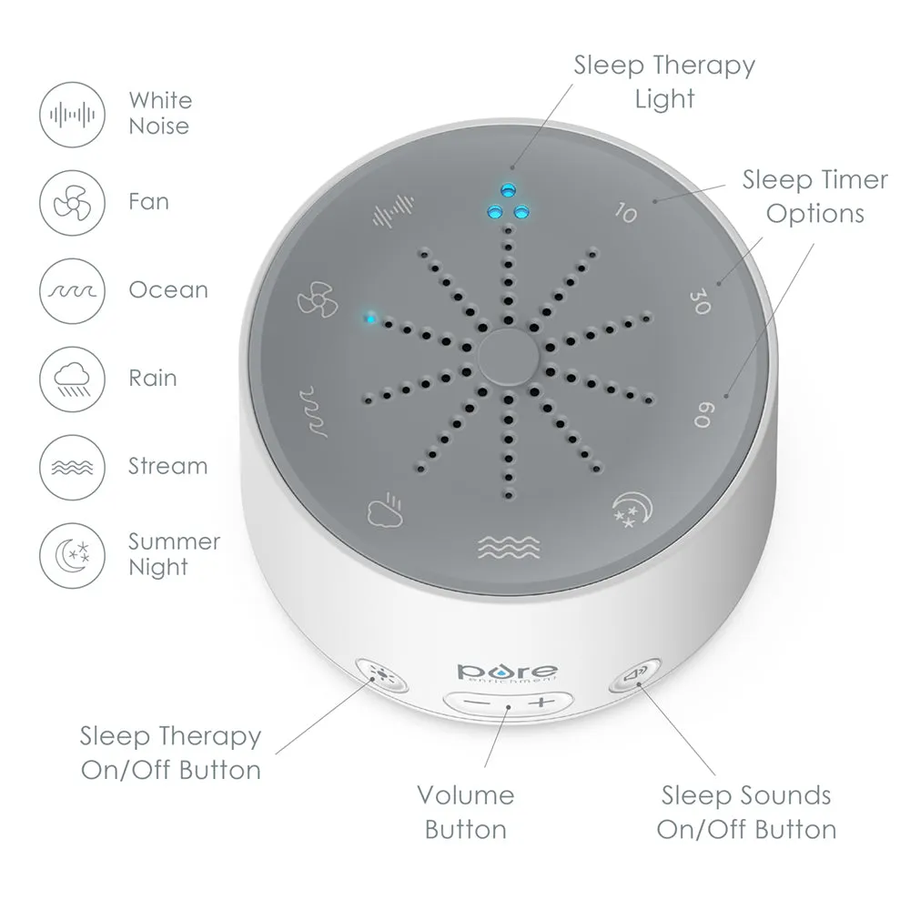 DOZE™ Sound Machine & Sleep Therapy Light