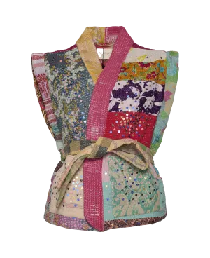 Emery Sequins Vest - Sequins No. 25