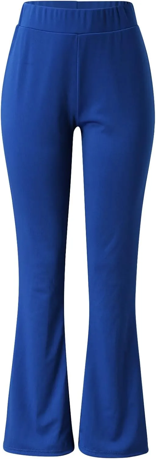 Flare Yoga Pants for Women Long Workout Legging Bell Bottom High Rise Stretch Bootcut Pull On Casual Lounge Trouser