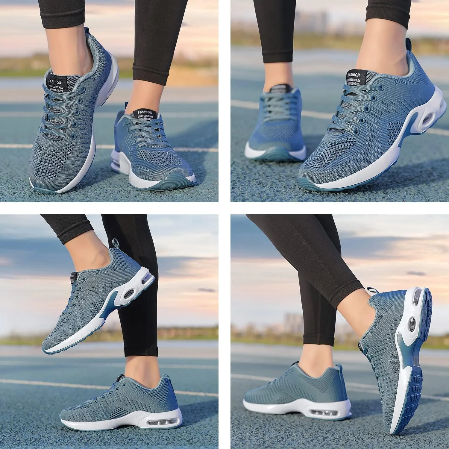 FLARUT Running Shoes Womens Lightweight Fashion Sport Sneakers Casual Walking Athletic Non Slip