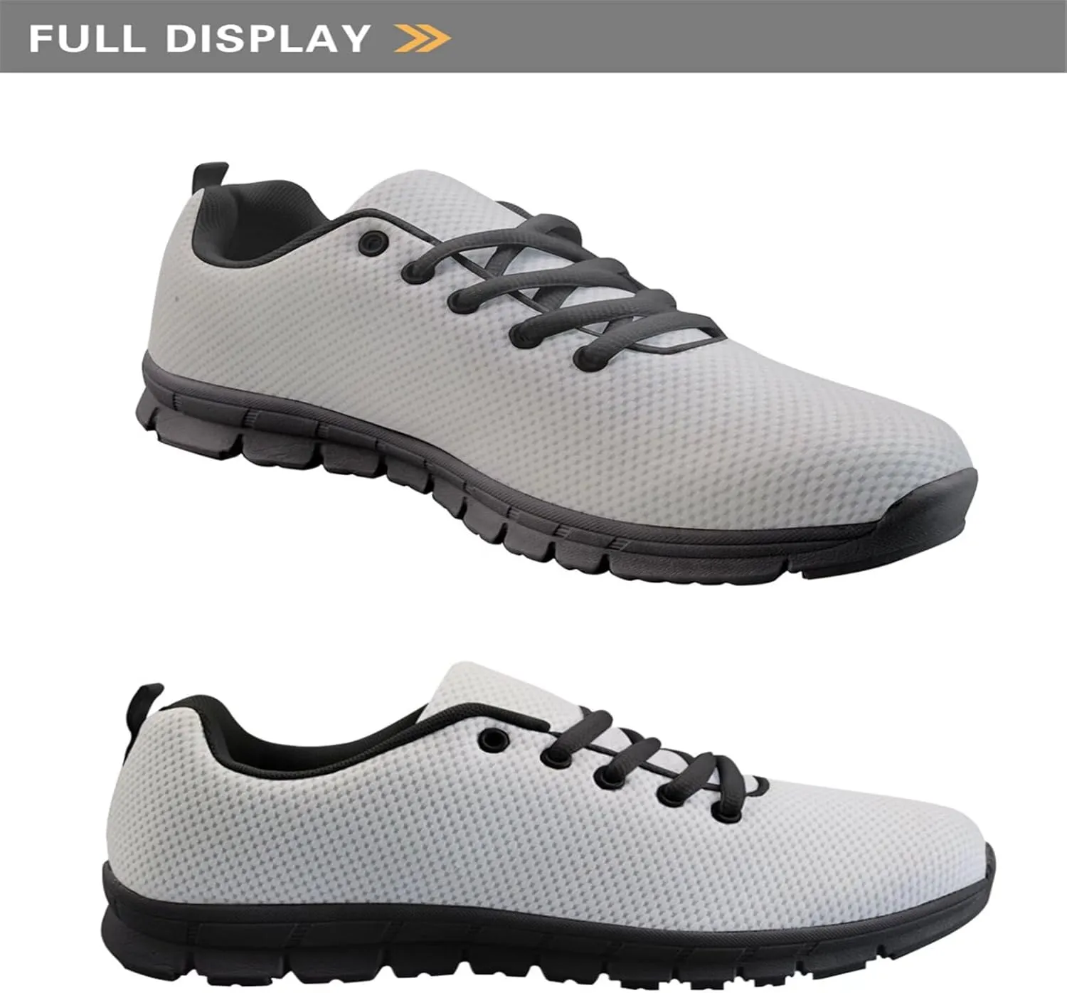 Forchrinse Sunflower Women Running Walking Shoes,Breathable Fitness Shoes Athletic Sneaker Casual Travel Shoes