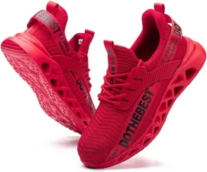 Furuian Steel Toe Sneakers for Men Women Lightweight Safety Shoes Comfortable Puncture Proof Slip On Indestructible Work Shoes