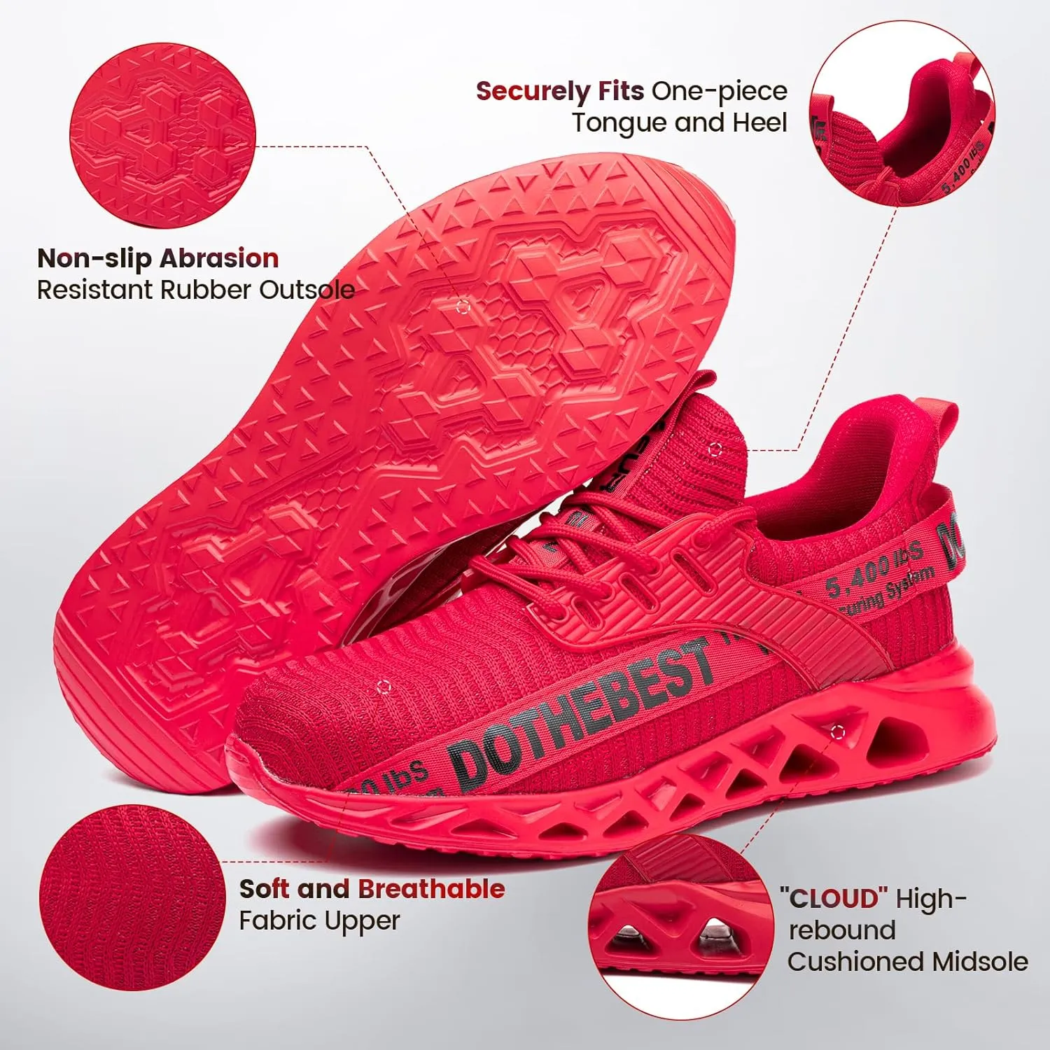 Furuian Steel Toe Sneakers for Men Women Lightweight Safety Shoes Comfortable Puncture Proof Slip On Indestructible Work Shoes