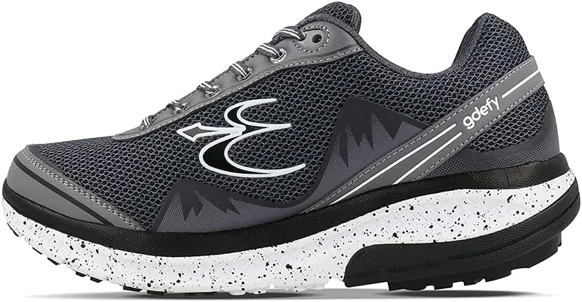 G-DEFY Mighty Walk Womens Orthopedic Walking Shoe | VersoShock Technology for Pain Associated with Running | Prolonged Standing | Arch Support | Diabetic Shoes | Wide Shoes | Free Custom Orthotic