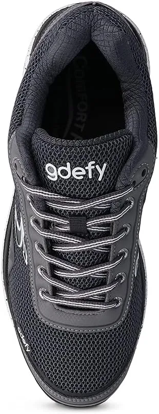 G-DEFY Mighty Walk Womens Orthopedic Walking Shoe | VersoShock Technology for Pain Associated with Running | Prolonged Standing | Arch Support | Diabetic Shoes | Wide Shoes | Free Custom Orthotic
