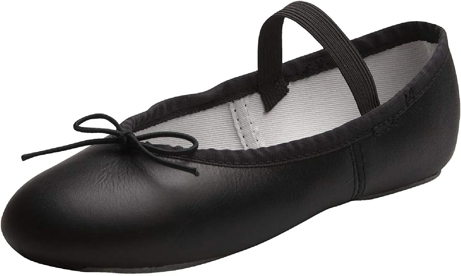 Girl's Black Ballet Shoe Black 1 Big Kid