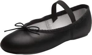 Girl's Black Ballet Shoe Black 1 Big Kid