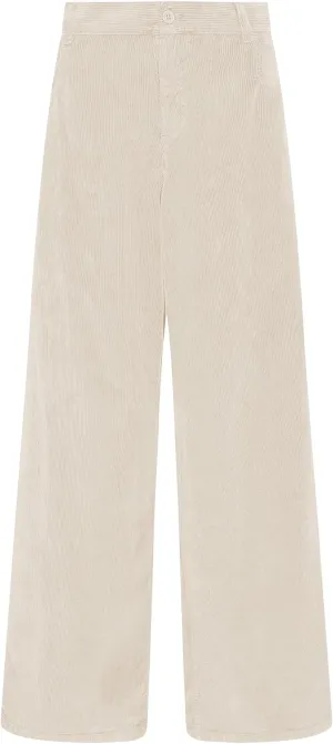 GRAPENT Corduroy Wide Leg Pants Woman High Waisted Fall Business Casual Elastic Waist Loose Trendy Trousers with Pockets