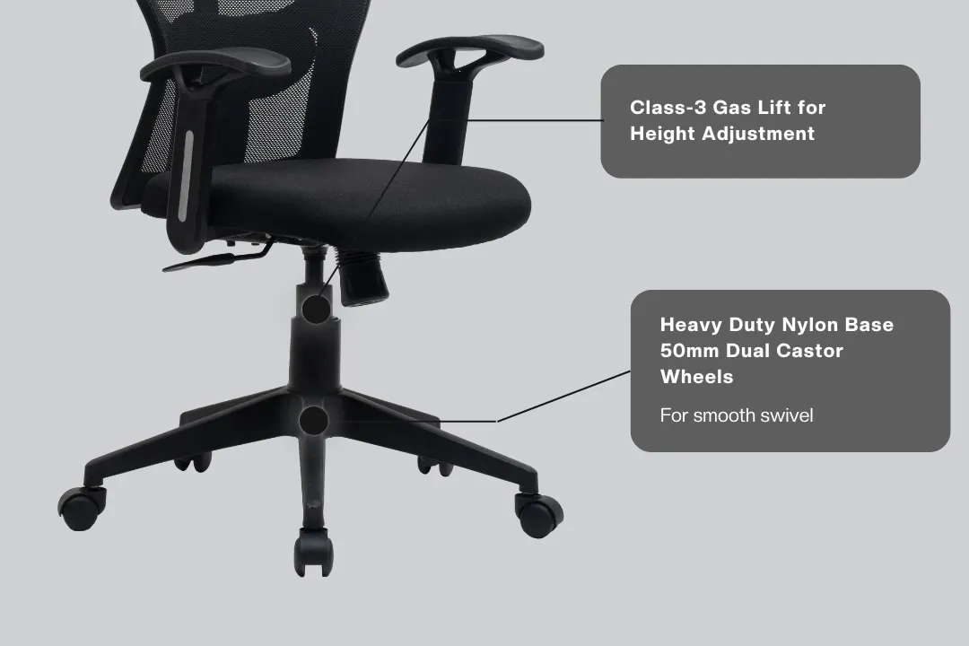 Green Soul Yoga High Back Mesh Office Chair