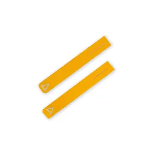 Grosgrain Type Zipper Pulls - Orange