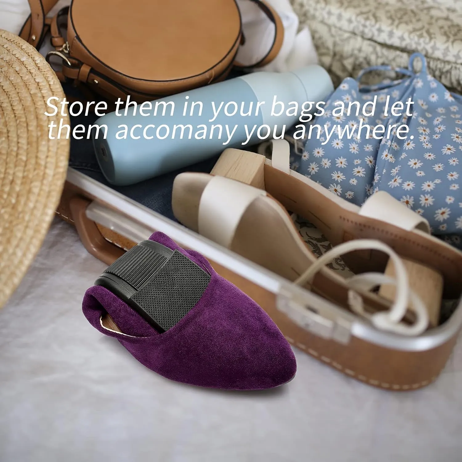 HEAWISH Women??s Black Flats Shoes Comfortable Suede Pointed Toe Slip On Casual Ballet Flats Dress Shoes Nude Flats