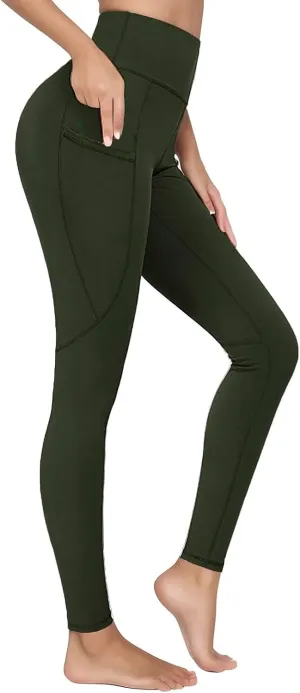 High Waisted Leggings for Women Butt Lifting Seamless Leopard Printed Yoga Trousers Stretch Tummy Control Workout Pants