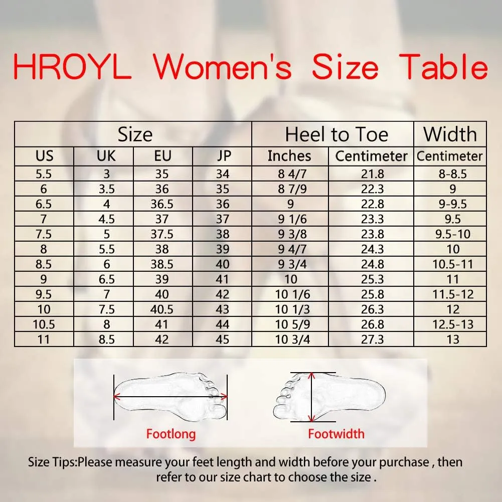 HROYL Dancing Boots Women Latin Ballroom Dance Shoes for Performence Practice Wedding Ballroom Party,Model-445