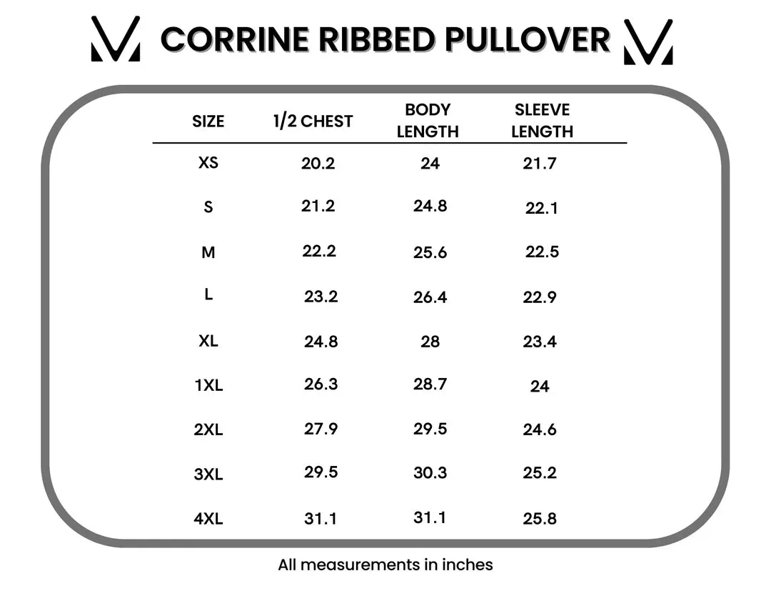IN PRODUCTION  Corrine Ribbed Pullover Top - Pumpki