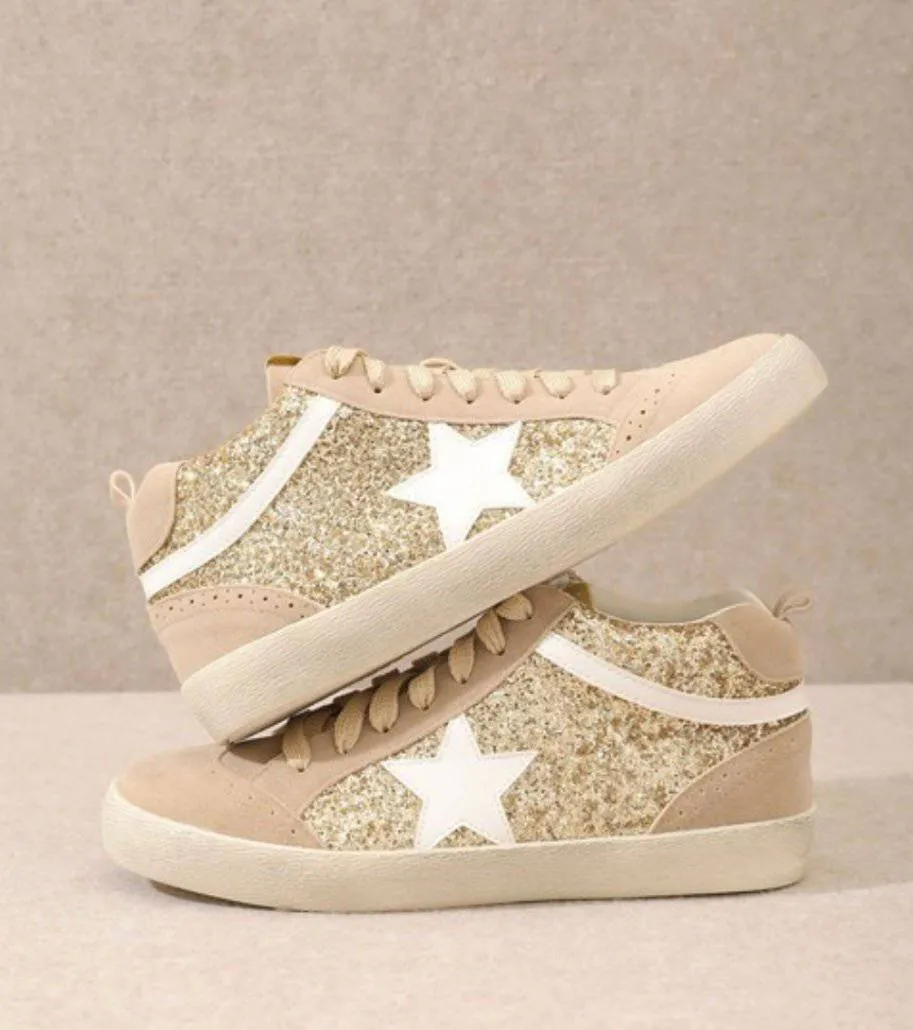 JOANN GOLD SNEAKERS