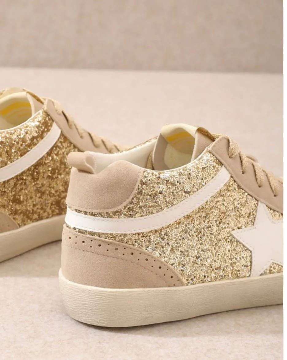 JOANN GOLD SNEAKERS
