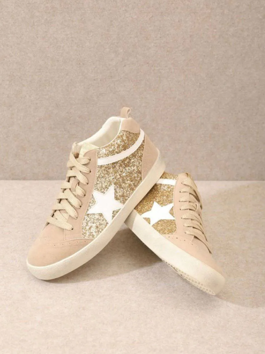 JOANN GOLD SNEAKERS