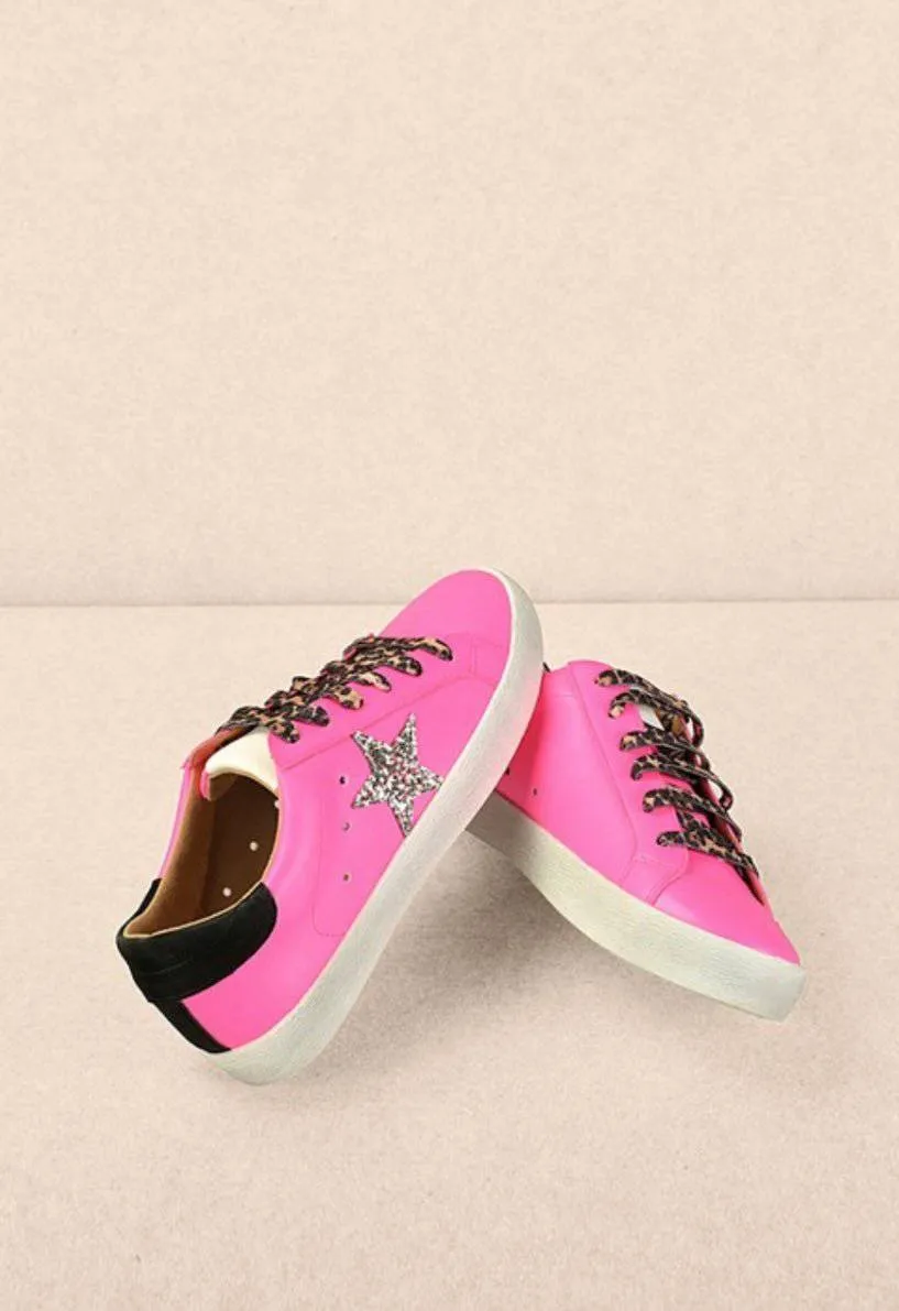 JOANN PINK SNEAKERS