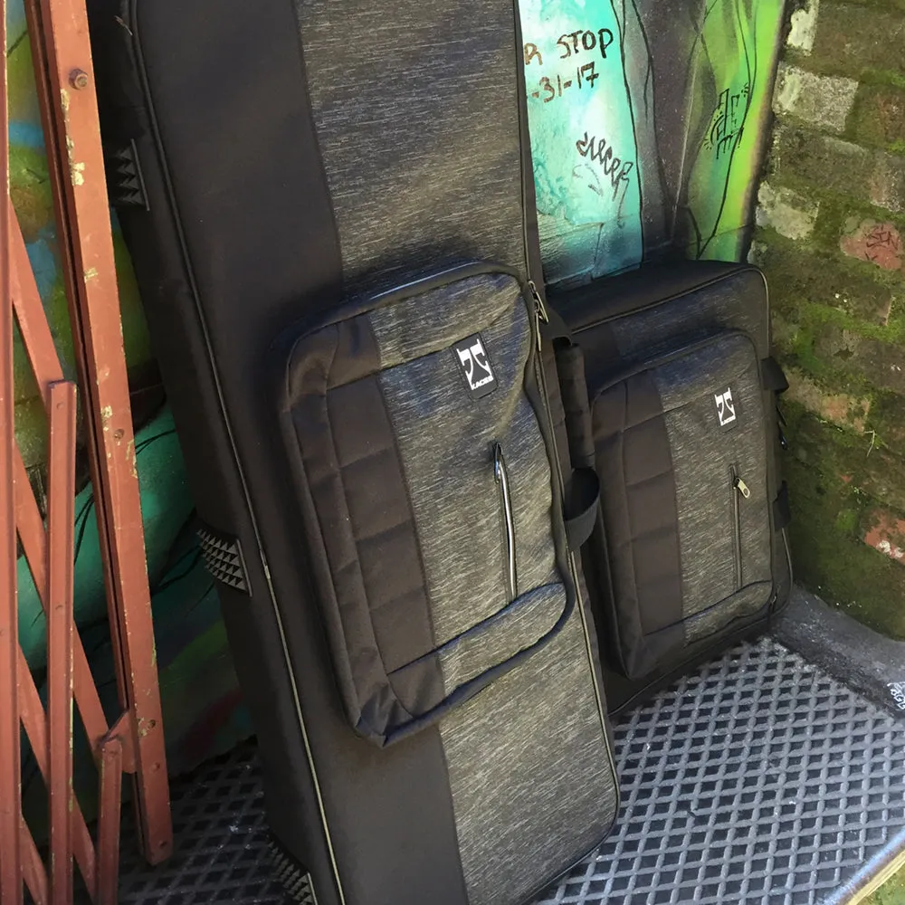 Kaces Luxe Keyboard & Gear Bag for Small Keyboards, Mixers, Controllers, Drum Machines, and Audio Gear 12.5" X 10.5" X 3.5"