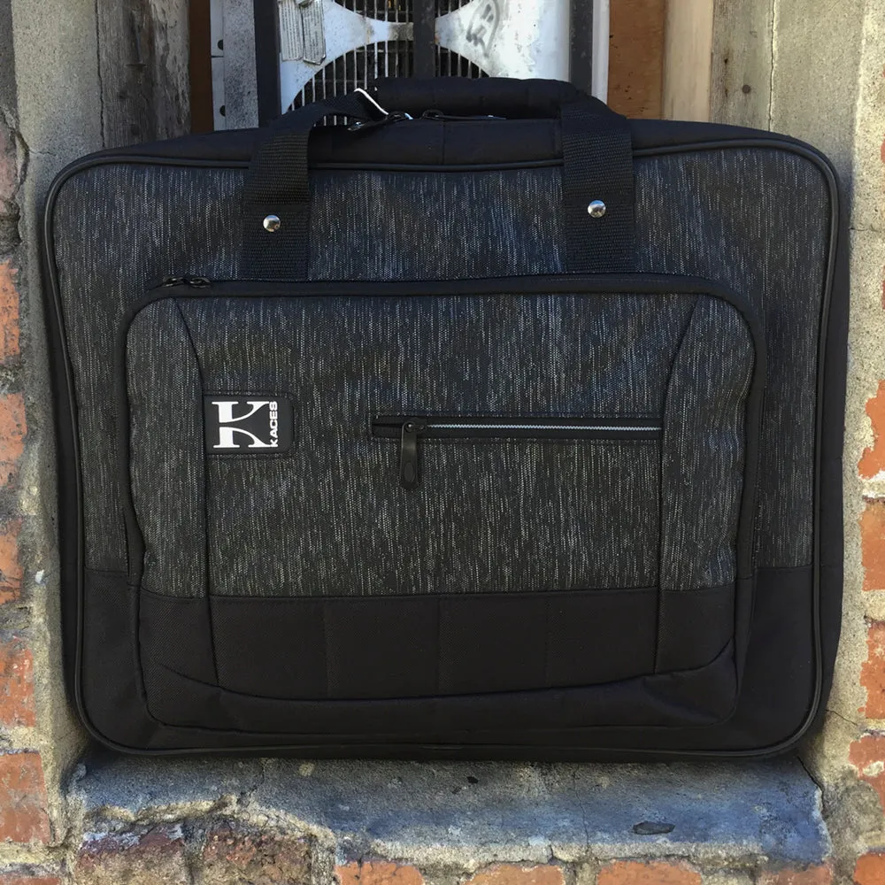 Kaces Luxe Keyboard & Gear Bag for Small Keyboards, Mixers, Controllers, Drum Machines, and Audio Gear 12.5" X 10.5" X 3.5"