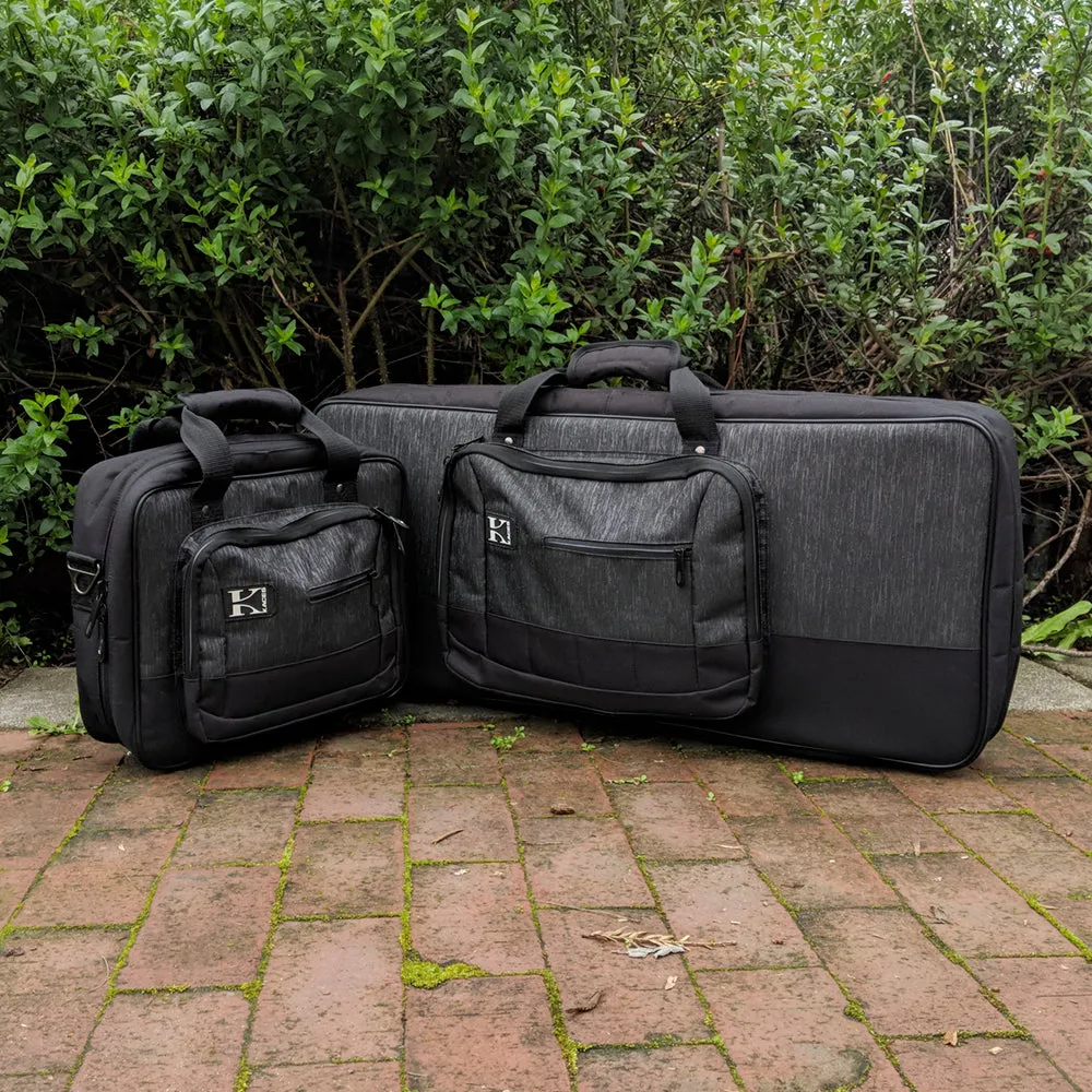 Kaces Luxe Keyboard & Gear Bag for Small Keyboards, Mixers, Controllers, Drum Machines, and Audio Gear 12.5" X 10.5" X 3.5"