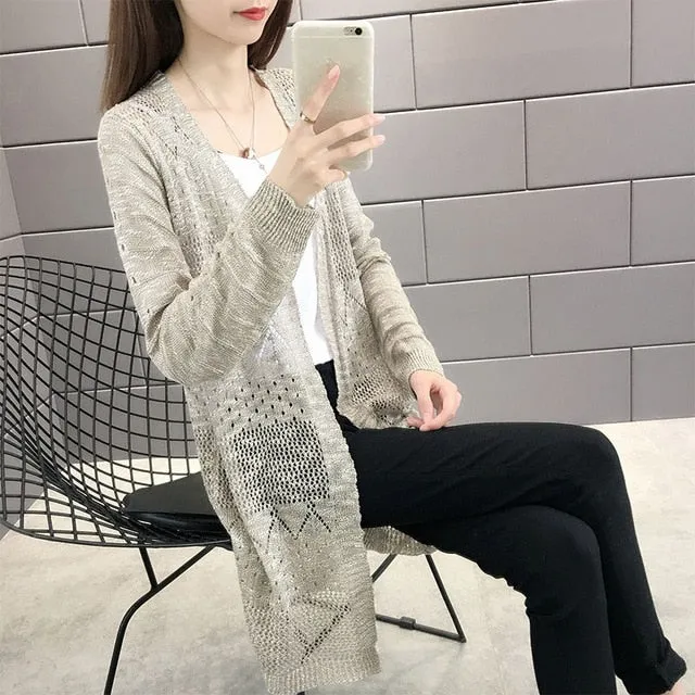 knitted sweater women's outerwear
