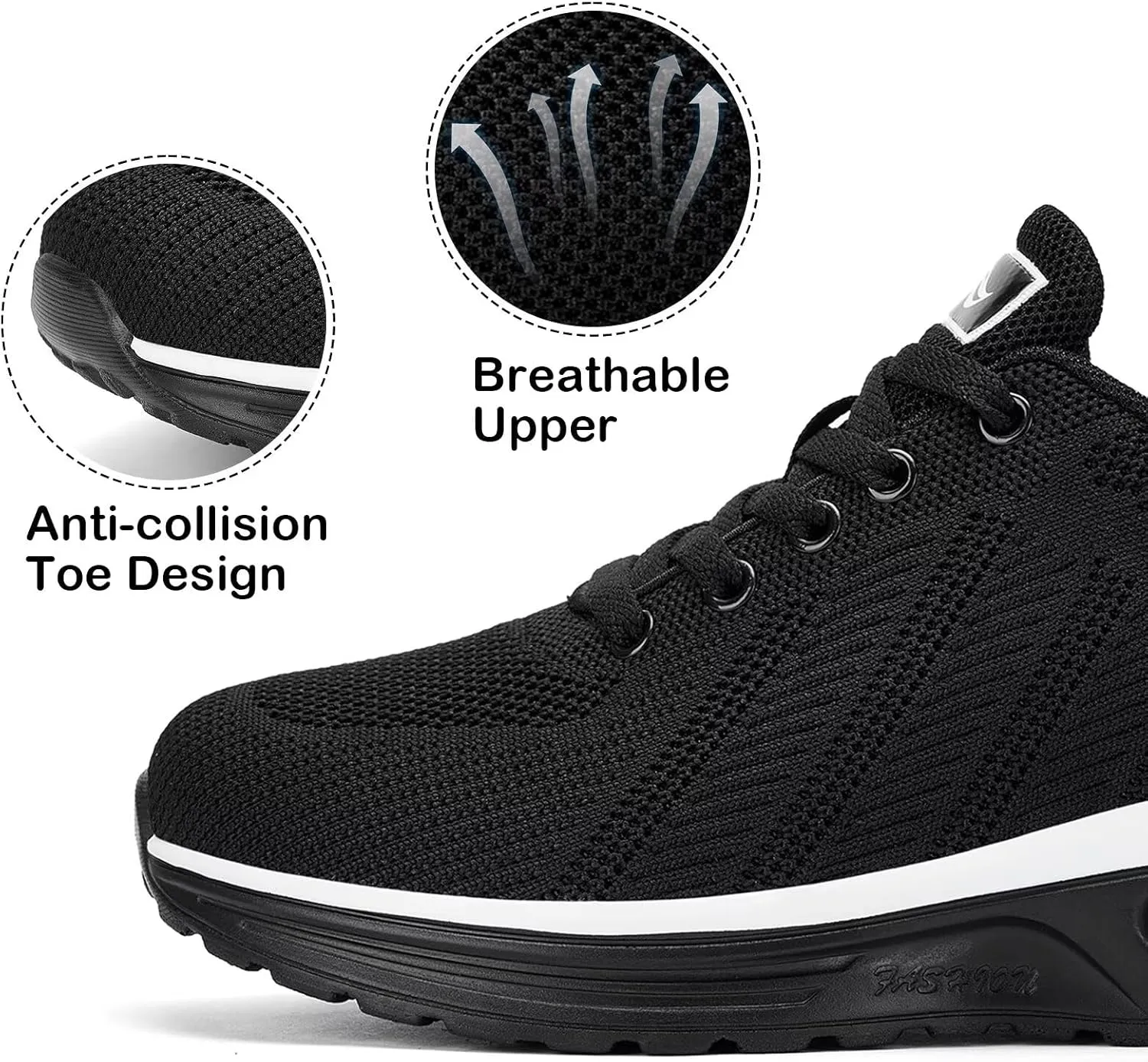 Lamincoa Women's Wide Toe Box Sneakers Wide Road Running Shoes Athletic Tennis Shoes for Women
