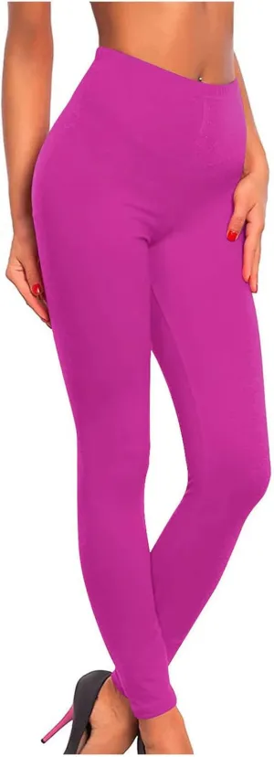 Leggings for Women High Waisted Stretch Biker Pants Casual Soft Workout Yoga Trousers Regular Tummy Control Pants
