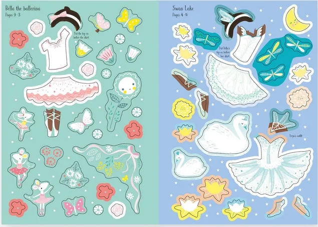 Little Sticker Dolly Dressing Ballerinas