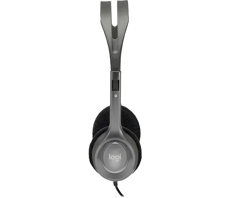 Logitech H110 Stereo Headset 3.5mm dual plug computer headset