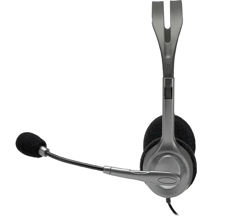 Logitech H110 Stereo Headset 3.5mm dual plug computer headset