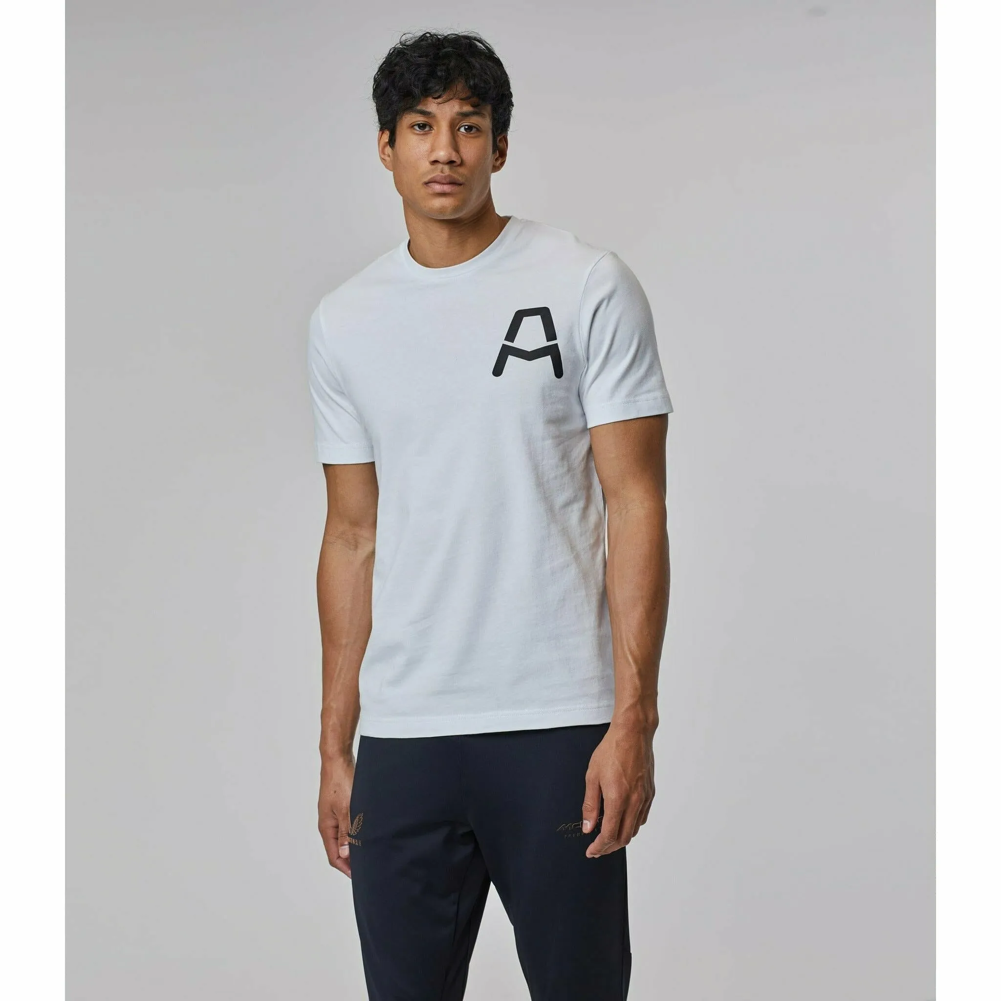 McLaren Indy Car Men's Core Logo Drivers T-Shirt -White