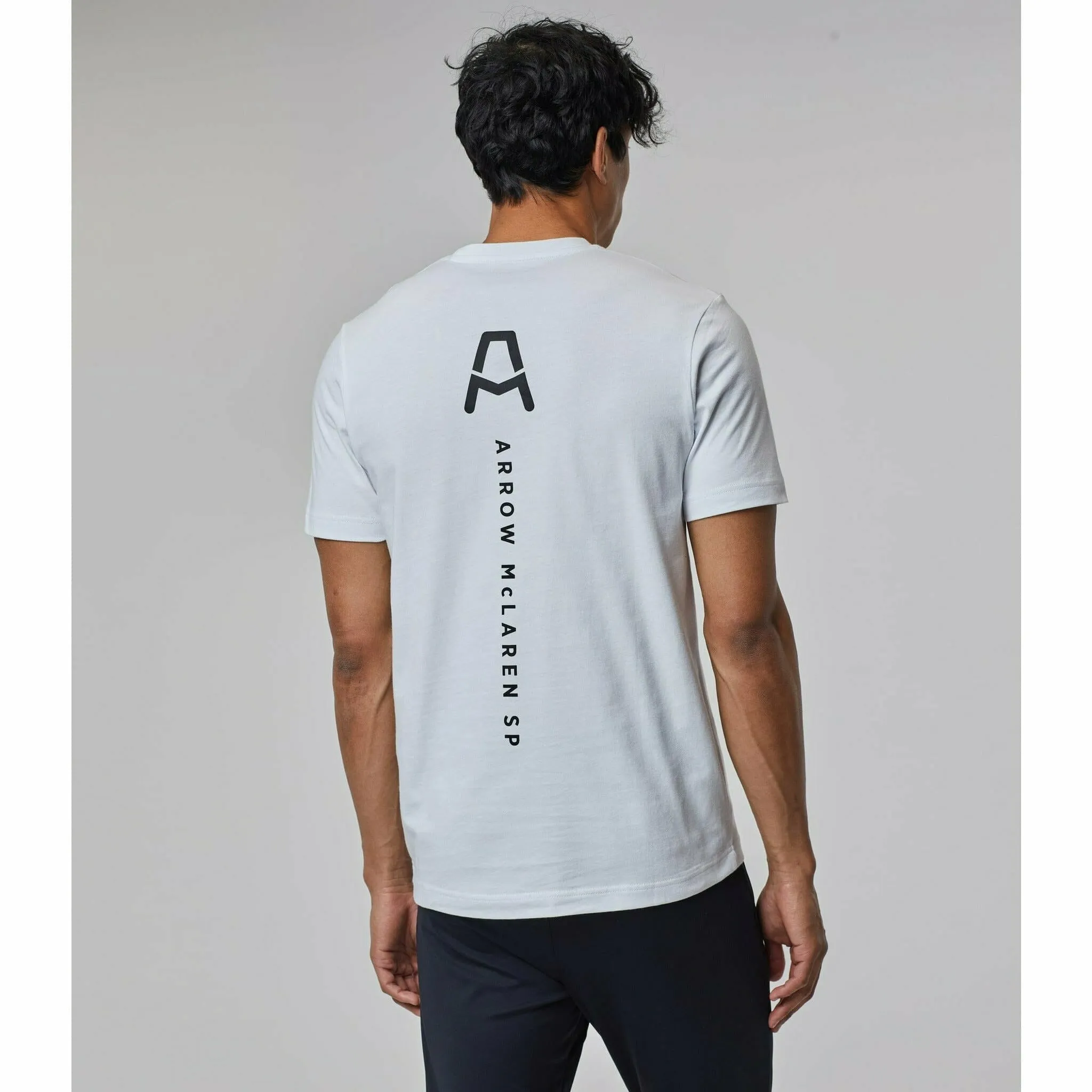 McLaren Indy Car Men's Core Logo Drivers T-Shirt -White
