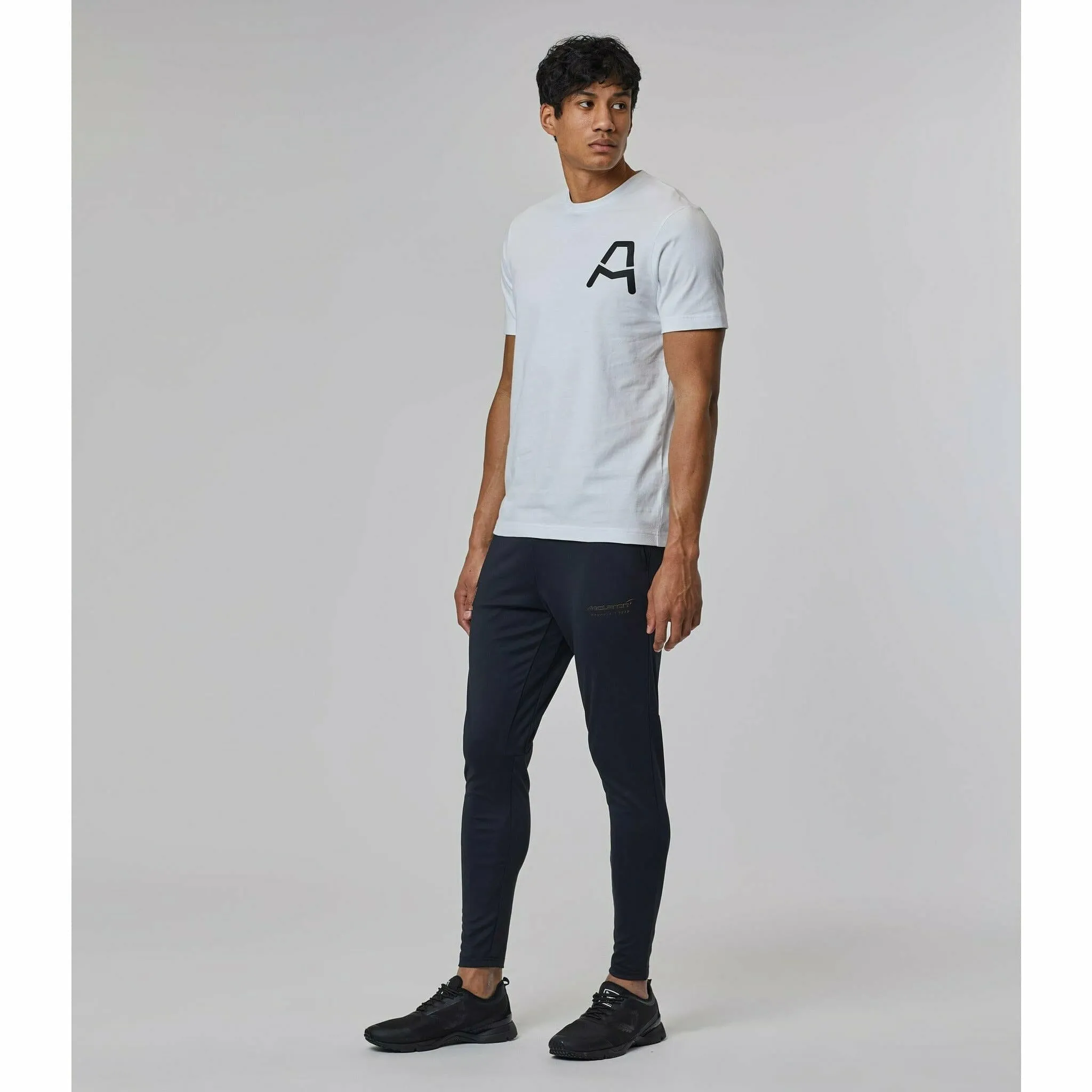 McLaren Indy Car Men's Core Logo Drivers T-Shirt -White