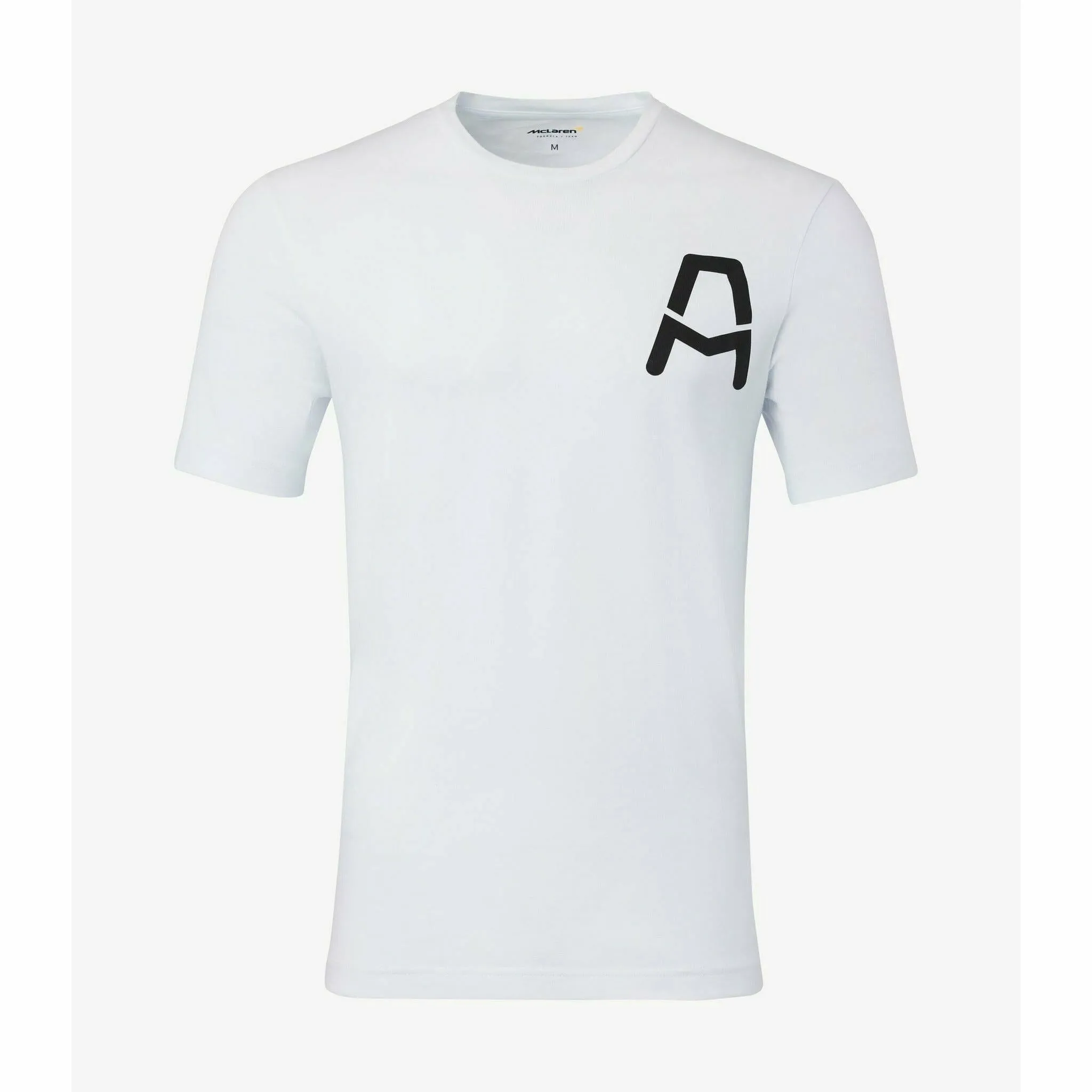 McLaren Indy Car Men's Core Logo Drivers T-Shirt -White
