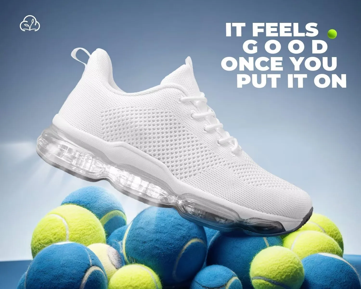 Men's Air Cushion Running Shoes Breathable Tennis Fashion Sneakers Non Slip Workout Casual Sport Gym Training Soft Sole Walking Shoes