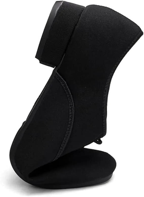 Men's Ballroom Dance Shoes, Professional Lace-Up Dancing Shoes 1Inchs Heel Latin Salsa Tango Shoes
