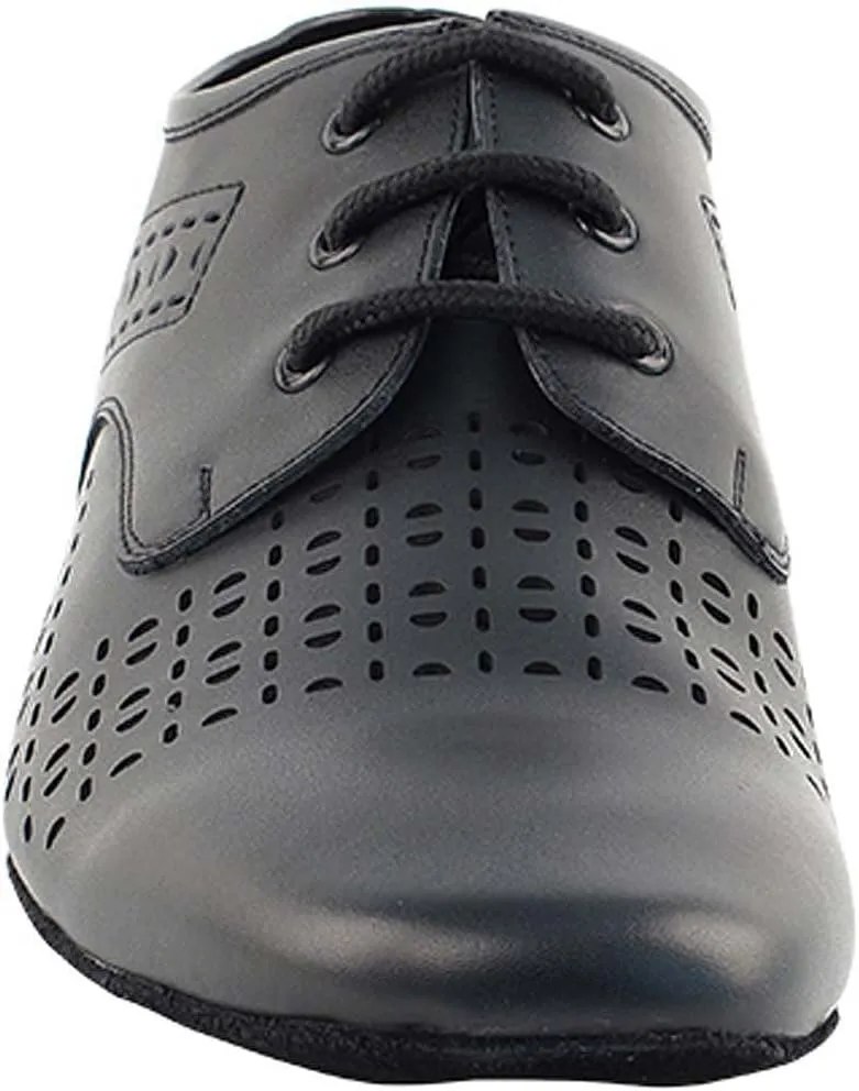 Mens Ballroom Dance Shoes Standard & Smooth Tango Wedding Salsa Shoes ST38EB -Very Fine 1" [Bundle of 5]
