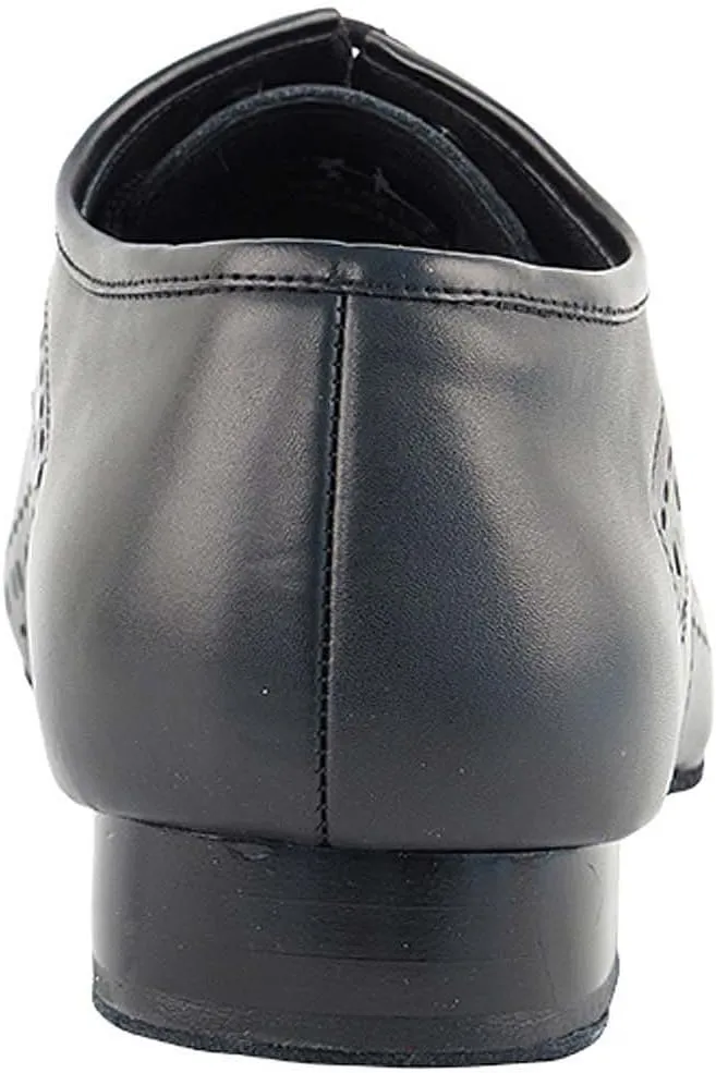 Mens Ballroom Dance Shoes Standard & Smooth Tango Wedding Salsa Shoes ST38EB -Very Fine 1" [Bundle of 5]