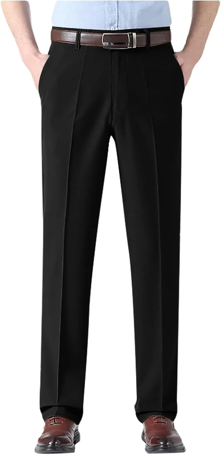 Mens Cargo Combat Work Pants Casual Linen Stretchy Drawstring Pant Sweatpants Baggy Workout Gym Joggers