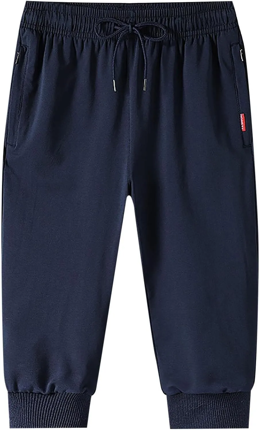 Men's Cargo Pants Casual Linen Drawstring Waist Pant Sweatpant Joggers Loose Beach Walking Running Jogger