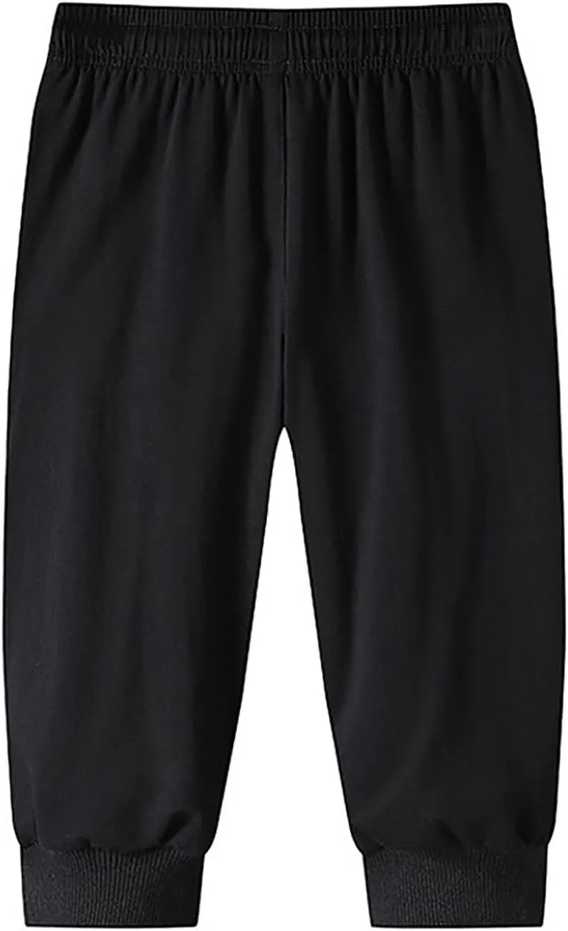 Men's Cargo Pants Casual Linen Drawstring Waist Pant Sweatpant Joggers Loose Beach Walking Running Jogger