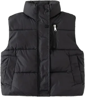 Meufam Baby Boys Girls Water-Resistant Puffer Vest Lightweight Zipper Waistcoat Sleeveless Down Vest Jacket Coat with Pockets