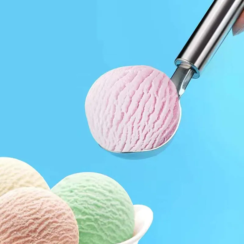 NonStick Stainless Steel Ice Cream Scoop for Fruit Balls
