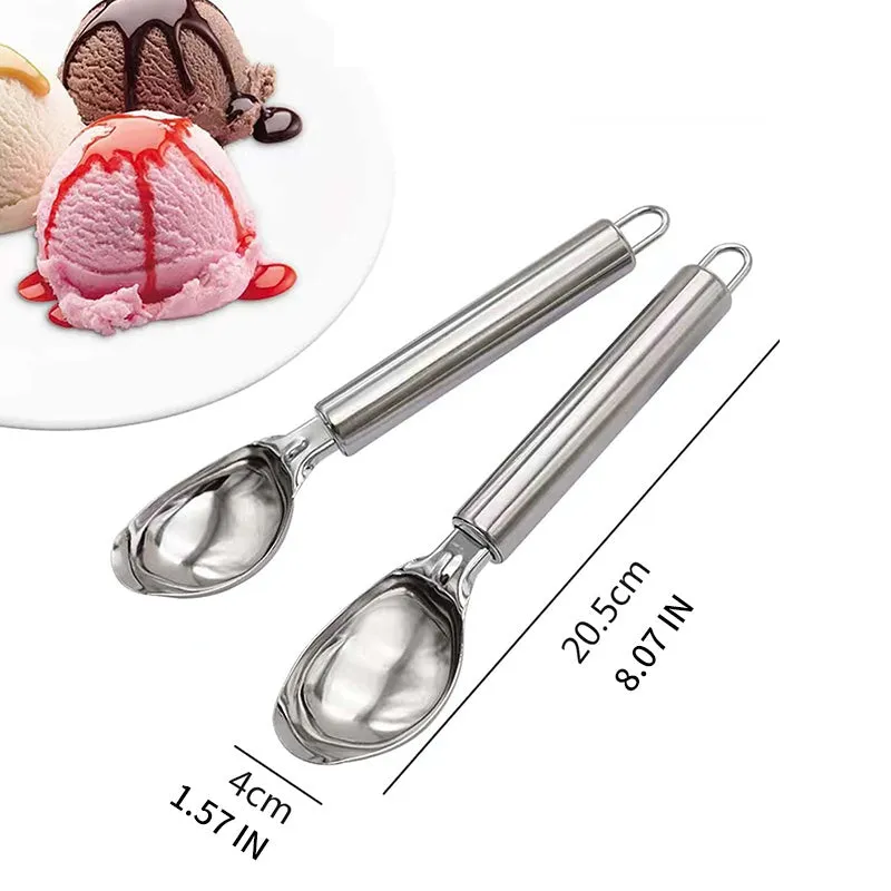NonStick Stainless Steel Ice Cream Scoop for Fruit Balls
