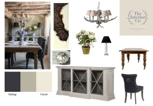 Period Dining Room - Mood Board