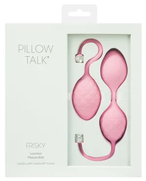 Pillow Talk Frisky Pleasure Balls - Pink