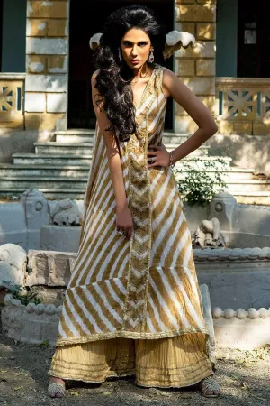 Pinktree - Lines in Sand - Sandy Brown & White - 2 Piece