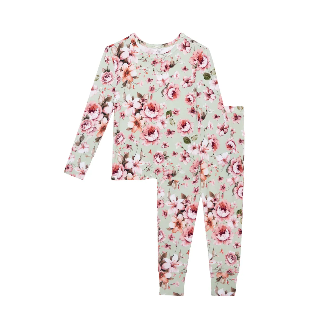 Posh Peanut Basic Long Sleeve Pajamas - Millicent