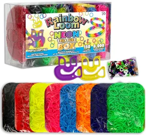 Rainbow Loom Neon Treasure Box